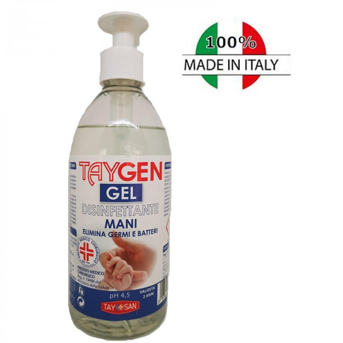 Sapone disinfettante per mani 500 ml con presidio medico chirurgico