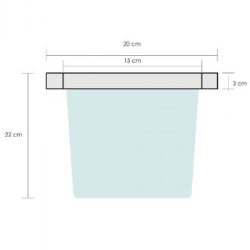 Visiera protettiva in plexiglas trasparente 1mm regolabile A-pet policarbonato