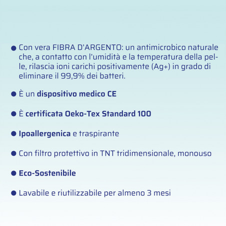 MASCHERINA PANDA ROSSA PER BAMBINI + 3 FILTRI PM 2.5 - Foto 9